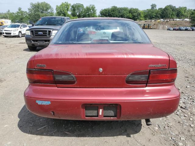 1Y1SK5261VZ420205 - 1997 GEO PRIZM BASE MAROON photo 6
