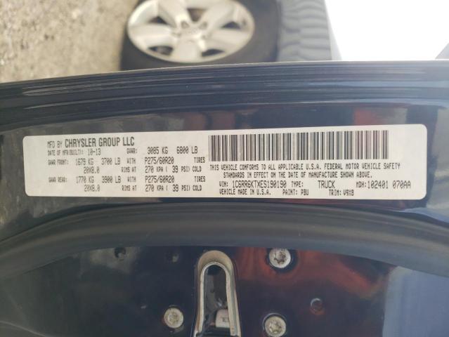 1C6RR6KTXES190190 - 2014 RAM 1500 ST BLUE photo 13