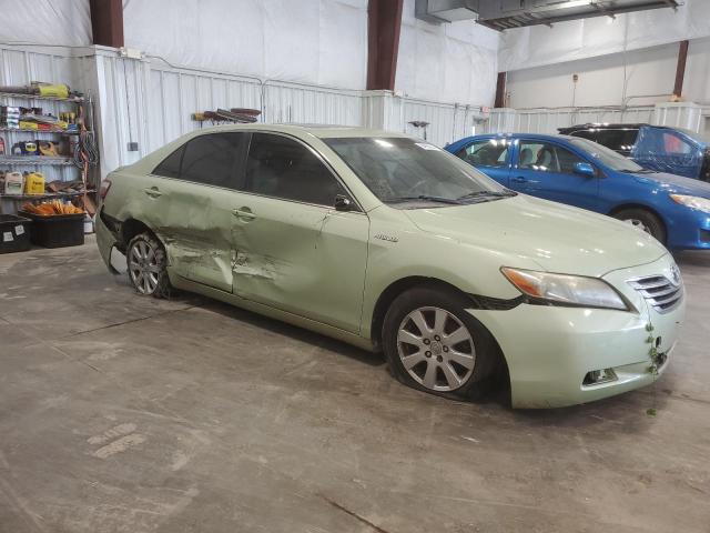 JTNBB46K673006442 - 2007 TOYOTA CAMRY HYBRID GREEN photo 4