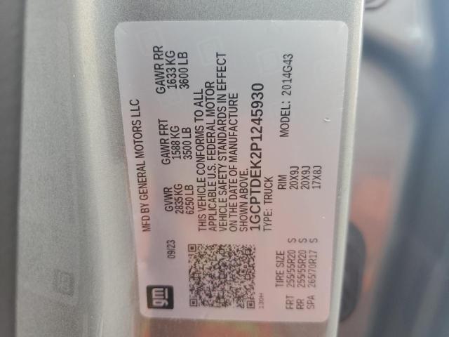 1GCPTDEK2P1245930 - 2023 CHEVROLET COLORADO Z71 GRAY photo 13