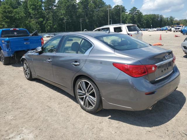 JN1BV7AP6FM339154 - 2015 INFINITI Q50 BASE Մոխրագույն լուսանկար 2