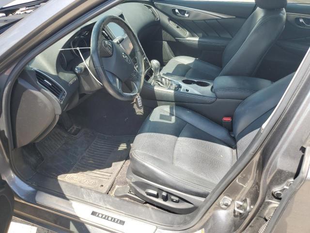 JN1BV7AP6FM339154 - 2015 INFINITI Q50 BASE Մոխրագույն լուսանկար 7