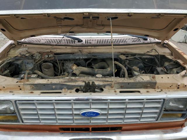 1FDDE14N0HHC27499 - 1987 FORD ECONOLINE E150 VAN BROWN photo 12