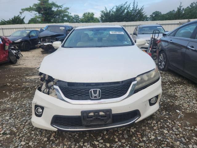 1HGCT2B89DA003015 - 2013 HONDA ACCORD EXL WHITE photo 5