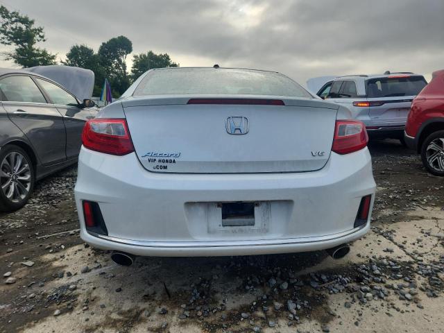 1HGCT2B89DA003015 - 2013 HONDA ACCORD EXL WHITE photo 6
