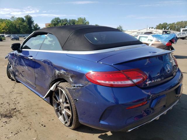 WDDWK6EB8JF637188 - 2018 MERCEDES-BENZ C 43 4MATIC AMG BLUE photo 2