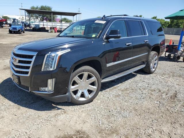 1GYS4HKJ0JR369398 - 2018 CADILLAC ESCALADE ESV LUXURY BLACK photo 1