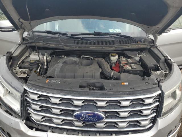 1FM5K8FH7GGC32068 - 2016 FORD EXPLORER LIMITED SILVER photo 12