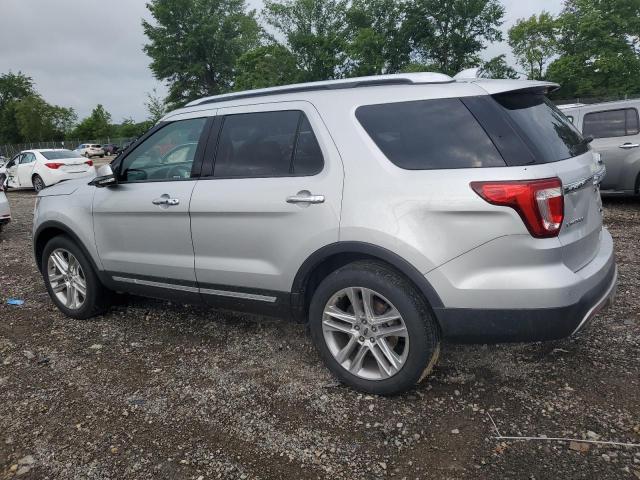 1FM5K8FH7GGC32068 - 2016 FORD EXPLORER LIMITED SILVER photo 2