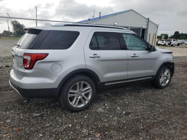 1FM5K8FH7GGC32068 - 2016 FORD EXPLORER LIMITED SILVER photo 3