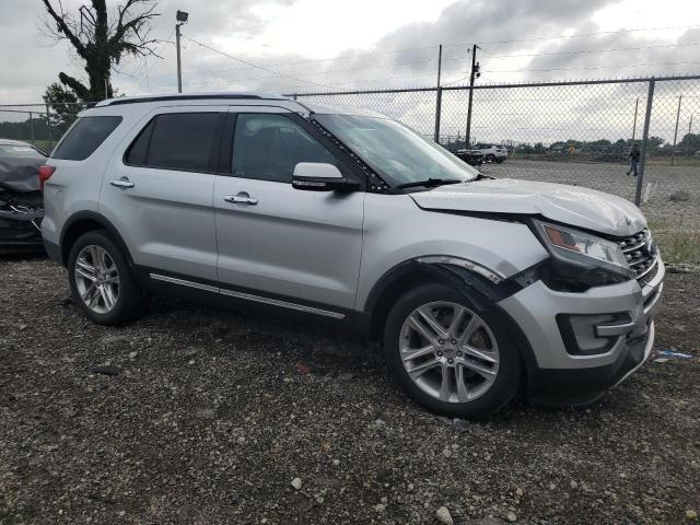 1FM5K8FH7GGC32068 - 2016 FORD EXPLORER LIMITED SILVER photo 4