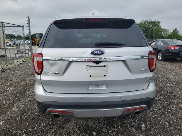 1FM5K8FH7GGC32068 - 2016 FORD EXPLORER LIMITED SILVER photo 6