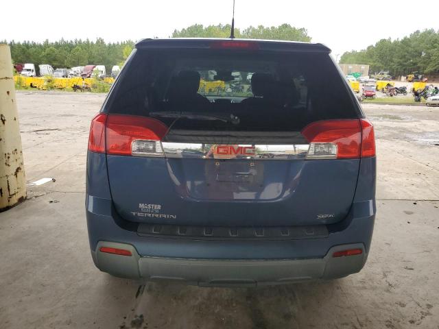 2GKALMEK3C6133087 - 2012 GMC TERRAIN SLE BLUE photo 6