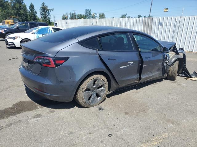 5YJ3E1EA9PF503401 - 2023 TESLA MODEL 3 GRAY photo 3