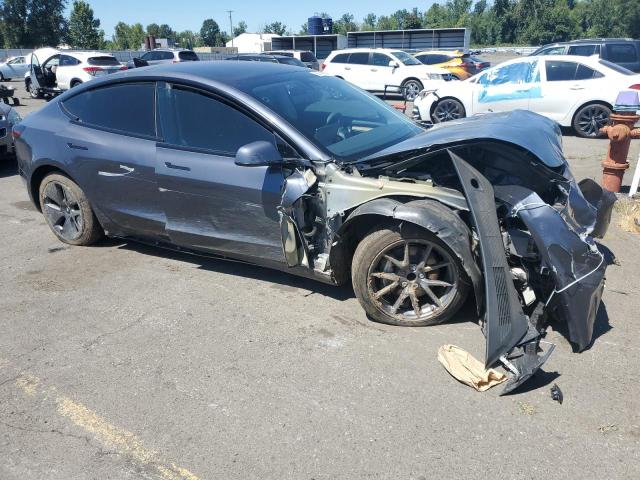 5YJ3E1EA9PF503401 - 2023 TESLA MODEL 3 GRAY photo 4