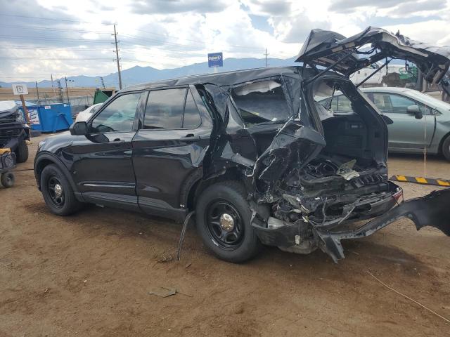1FM5K8AW9MNA12508 - 2021 FORD EXPLORER POLICE INTERCEPTOR შავი ფოტო 2