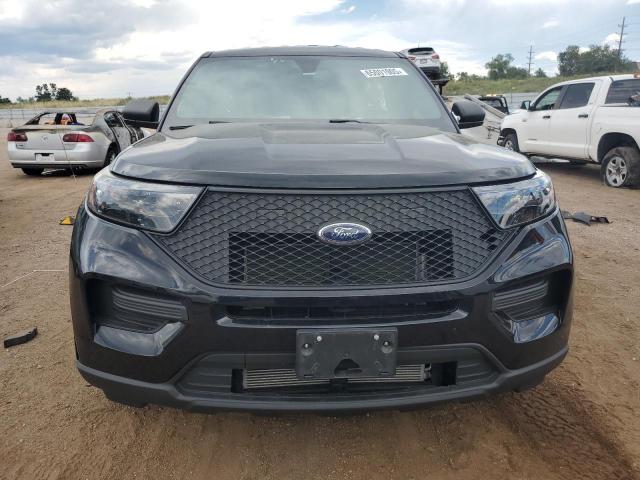 1FM5K8AW9MNA12508 - 2021 FORD EXPLORER POLICE INTERCEPTOR შავი ფოტო 5