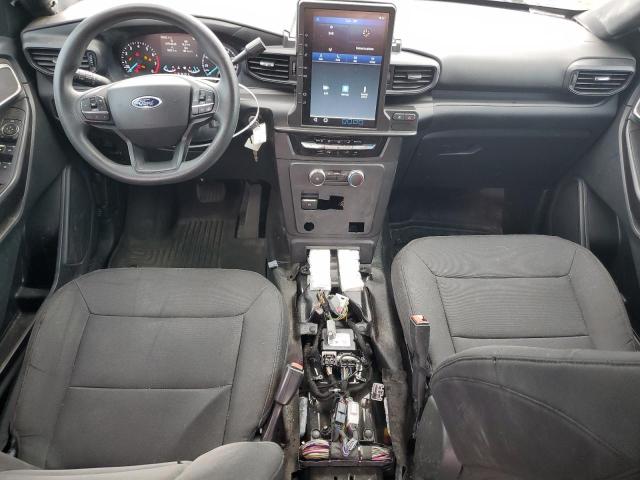 1FM5K8AW9MNA12508 - 2021 FORD EXPLORER POLICE INTERCEPTOR შავი ფოტო 8