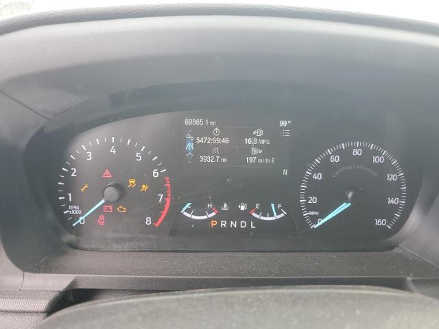 1FM5K8AW9MNA12508 - 2021 FORD EXPLORER POLICE INTERCEPTOR შავი ფოტო 9