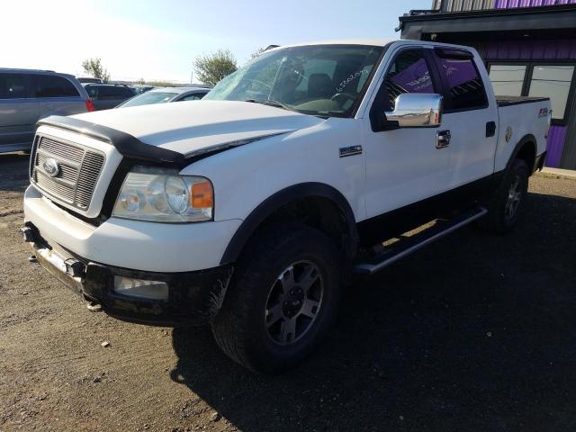 1FTPW14585KB44030 - 2005 FORD F150 FX4X4 SUPERCREW WHITE photo 1