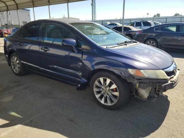 2HGFA1F82BH500235 - 2011 HONDA CIVIC EX BLUE photo 4