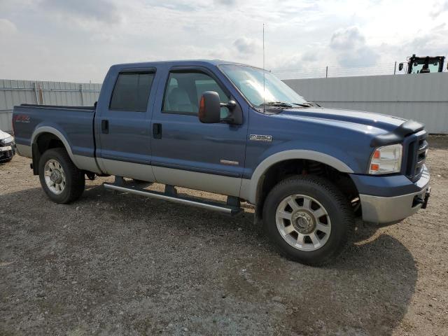 1FTWW31P97EB10807 - 2007 FORD F350 SRW SUPER DUTY BLUE photo 4