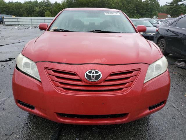 4T1BE46K77U082978 - 2007 TOYOTA CAMRY CE RED photo 5