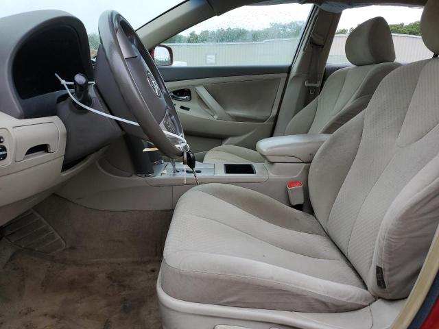 4T1BE46K77U082978 - 2007 TOYOTA CAMRY CE RED photo 7