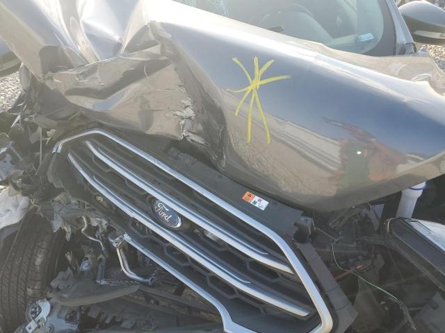 MAJ3S2GE6KC274587 - 2019 FORD ECOSPORT SE Gris foto 11