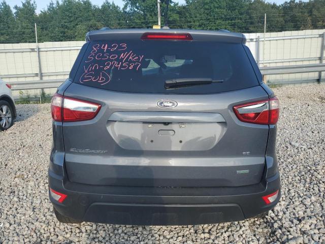 MAJ3S2GE6KC274587 - 2019 FORD ECOSPORT SE Gris foto 6