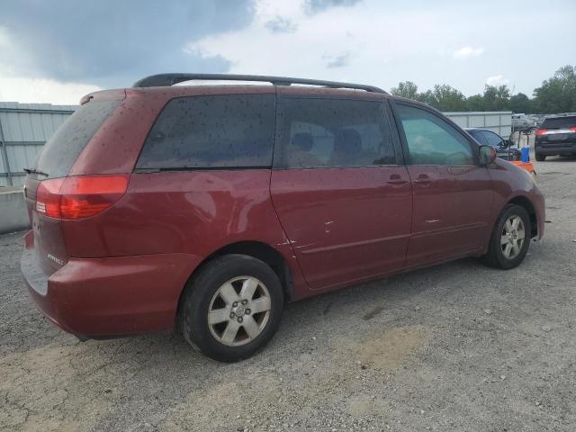 5TDZA22C84S068346 - 2004 TOYOTA SIENNA XLE BURGUNDY photo 3