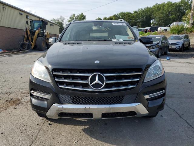 4JGDA5HB1EA340644 - 2014 MERCEDES-BENZ ML 350 4MATIC BLACK photo 5