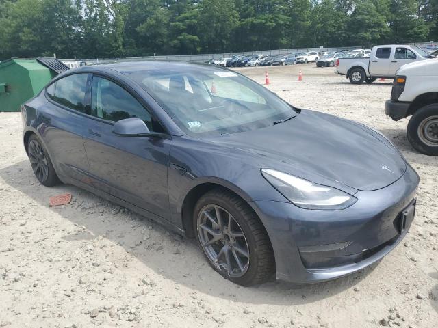 5YJ3E1EAXMF048733 - 2021 TESLA MODEL 3 ნაცრისფერი ფოტო 4