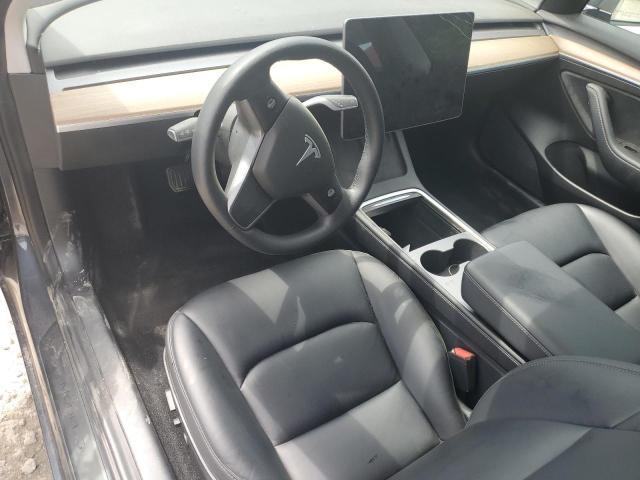 5YJ3E1EAXMF048733 - 2021 TESLA MODEL 3 ნაცრისფერი ფოტო 8