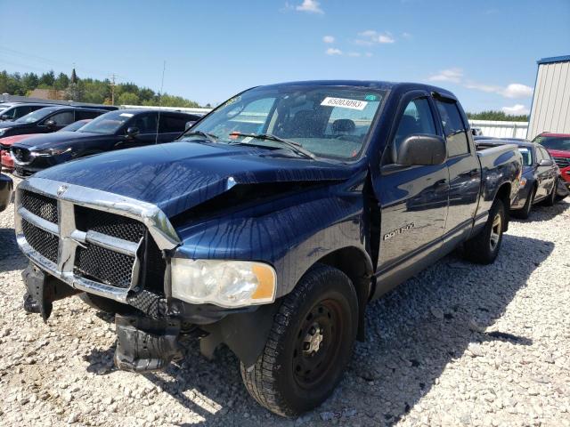 1D7HA18N34J120502 - 2004 DODGE RAM 1500 ST BLUE photo 1