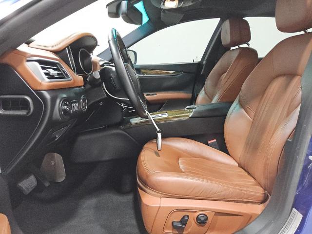 ZAM57RTA8F1134523 - 2015 MASERATI GHIBLI S Көк фото 7