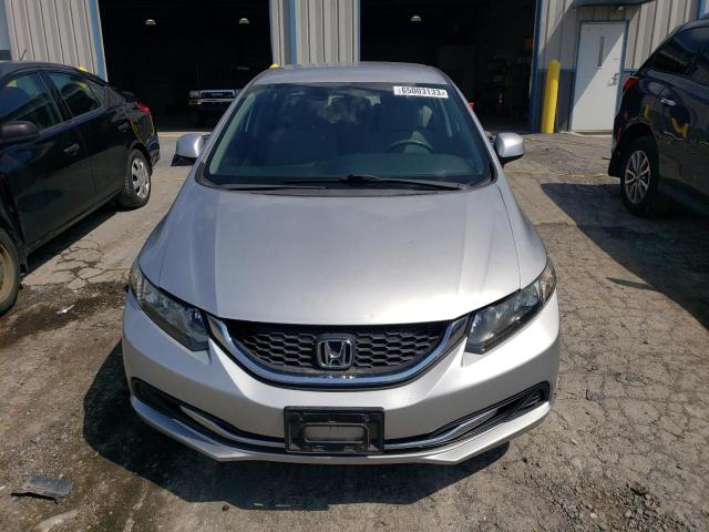 19XFB2F56DE280698 - 2013 HONDA CIVIC LX SILVER photo 5