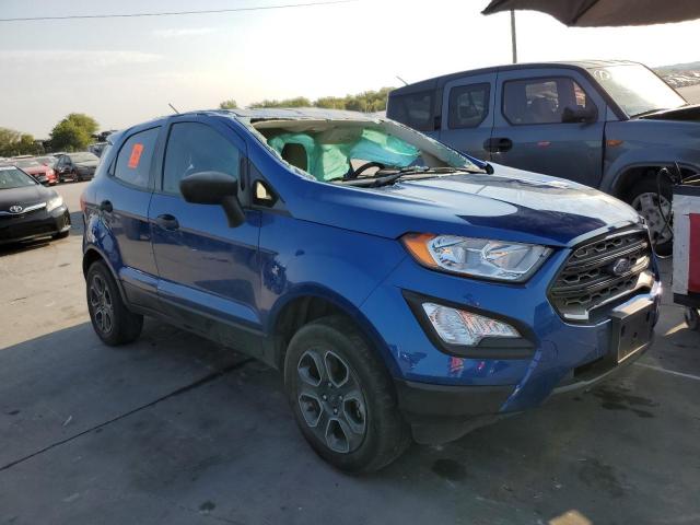 MAJ3S2FE2LC318121 - 2020 FORD ECOSPORT S BLUE photo 4