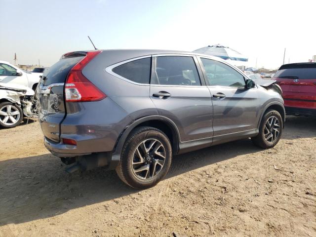 2HKRM3H48GH537104 - 2016 HONDA CR-V SE GRAY photo 3