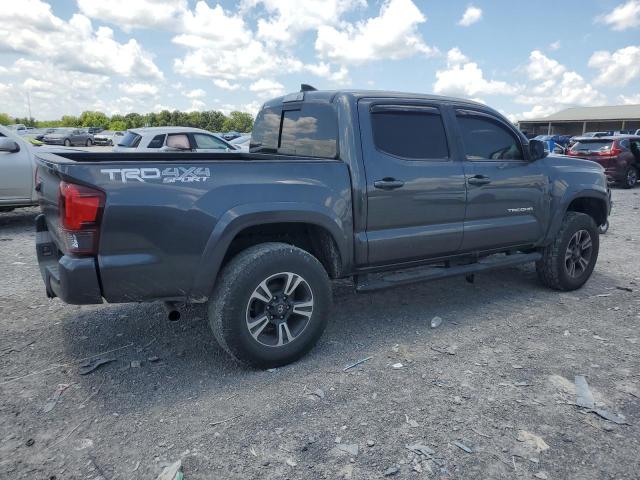 3TMCZ5AN6KM264401 - 2019 TOYOTA TACOMA DOUBLE CAB CHARCOAL photo 3