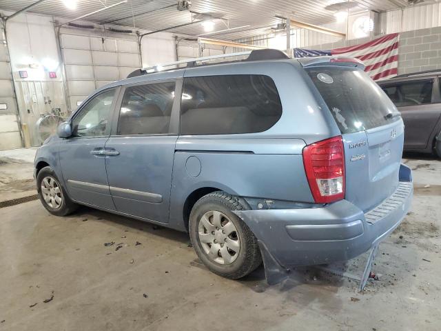 KNDMC233376032846 - 2007 HYUNDAI ENTOURAGE GLS BLUE photo 2