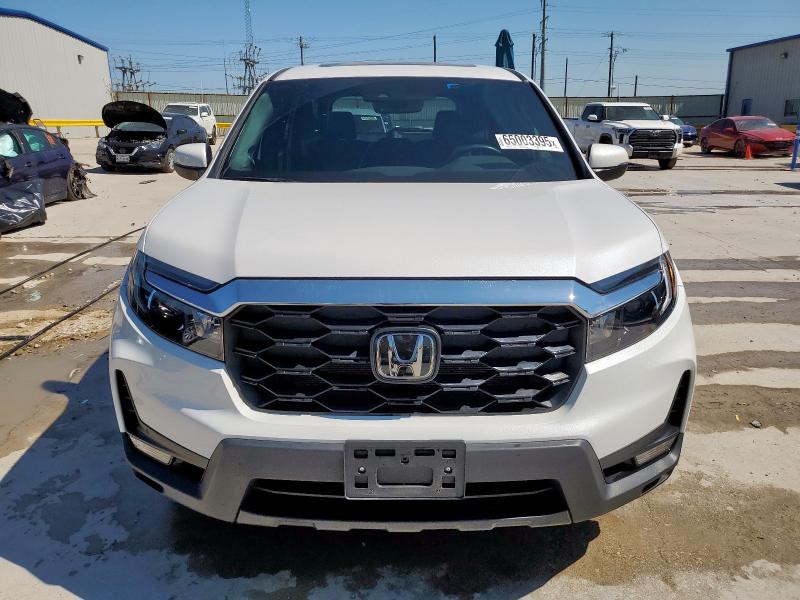 5FNYF8H56PB009006 - 2023 HONDA PASSPORT EXL WHITE photo 5