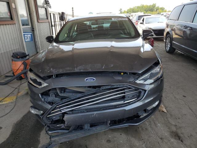 3FA6P0D95JR234561 - 2018 FORD FUSION TITANIUM/PLATINUM GRAY photo 5