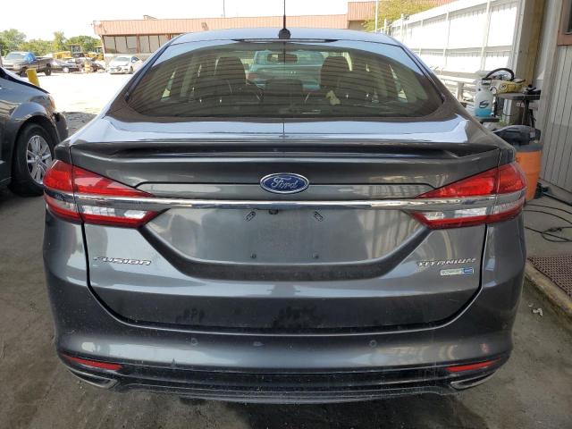 3FA6P0D95JR234561 - 2018 FORD FUSION TITANIUM/PLATINUM GRAY photo 6