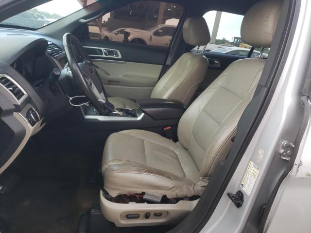 1FM5K7D88DGC58199 - 2013 FORD EXPLORER XLT SILVER photo 7