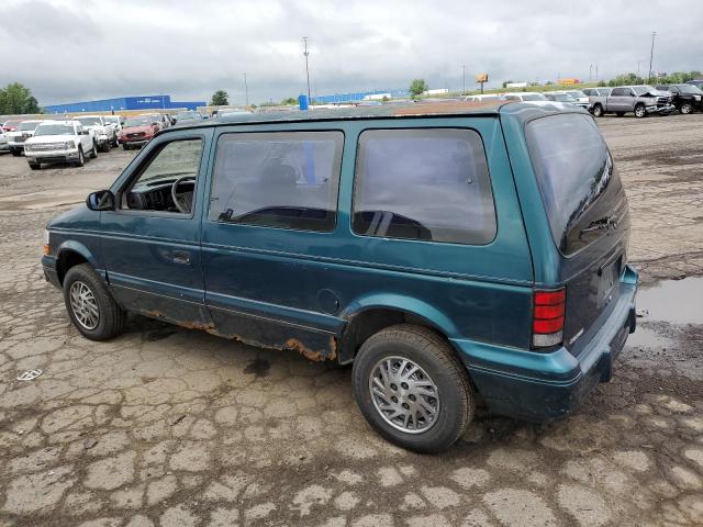 2B4GH45RXSR313715 - 1995 DODGE CARAVAN SE GREEN photo 2