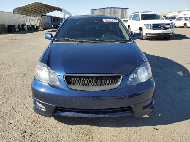 2T1BY30E45C471029 - 2005 TOYOTA COROLLA XRS BLUE photo 5