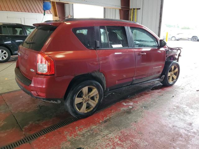 1C4NJDEB2DD237267 - 2013 JEEP COMPAS LATITUDE BURGUNDY photo 3