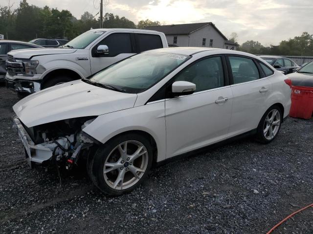 1FADP3J25GL280348 - 2016 FORD FOCUS TITANIUM WHITE photo 1