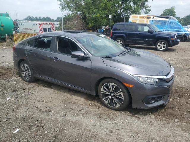 19XFC1F31HE205631 - 2017 HONDA CIVIC EX GRAY photo 4